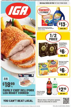 Preview of IGA Catalogue VIC - valid from 25.02.2026