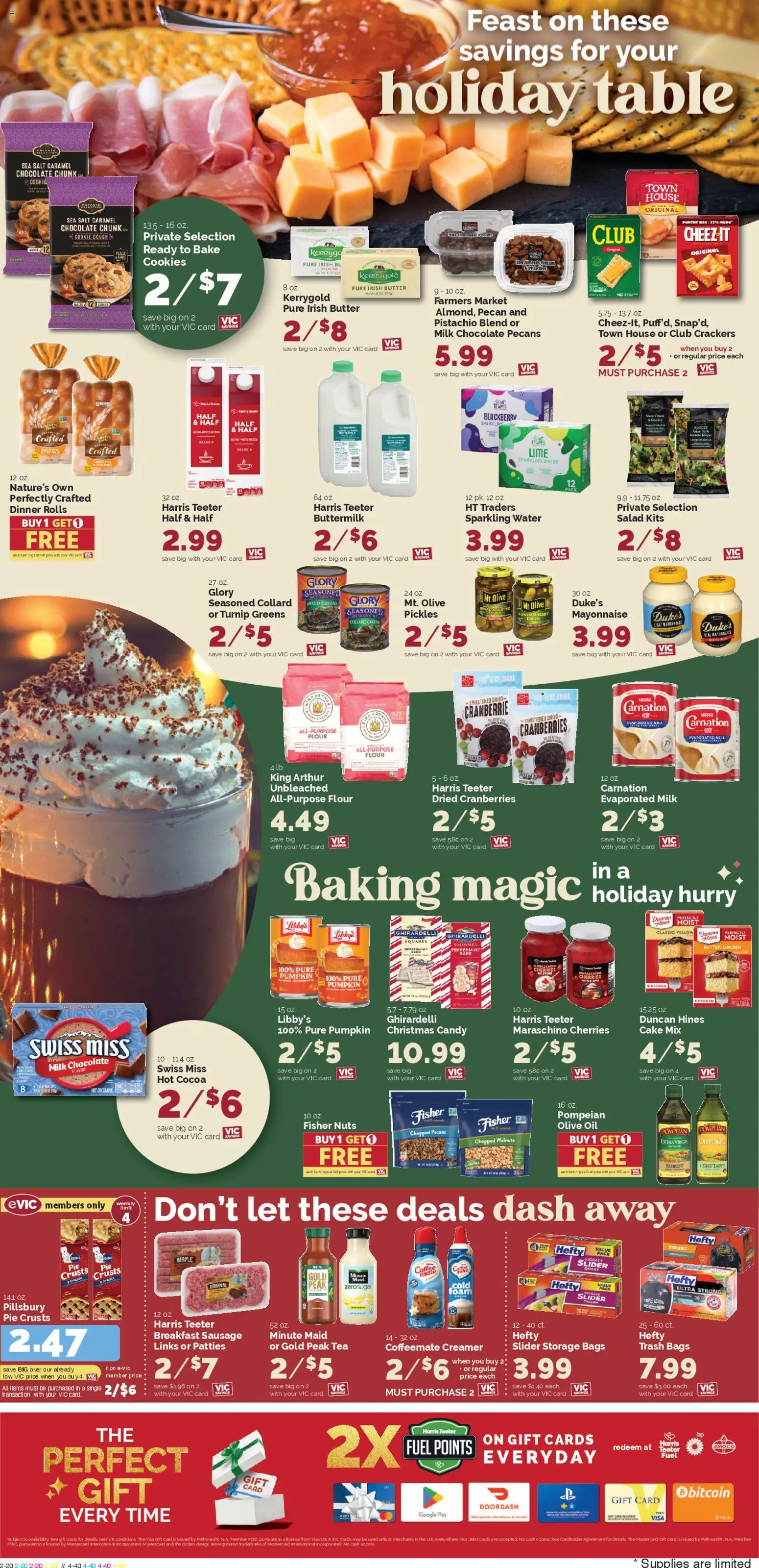 Harris Teeter Weekly Ad - valid from 17.12.2025 | Page: 8 | Products: Wc, Oil, Mayonnaise, Sausage