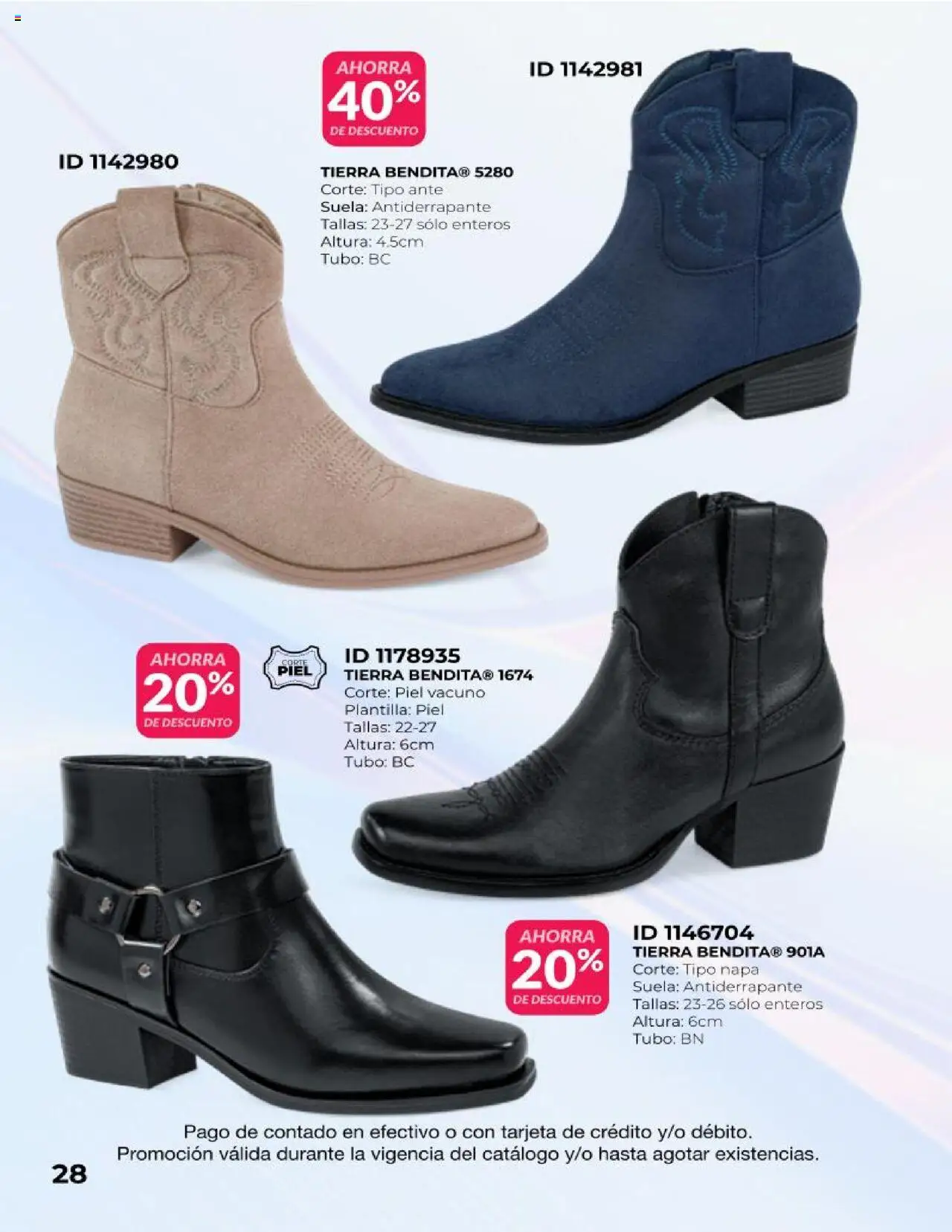 Nuevas ofertas de Price Shoes válidas en toda la República Mexicana desde el 25.06.2025. ¡Encuentra las mejores ofertas en Price Shoes catálogo Oportunidades Botas! | Página: 28