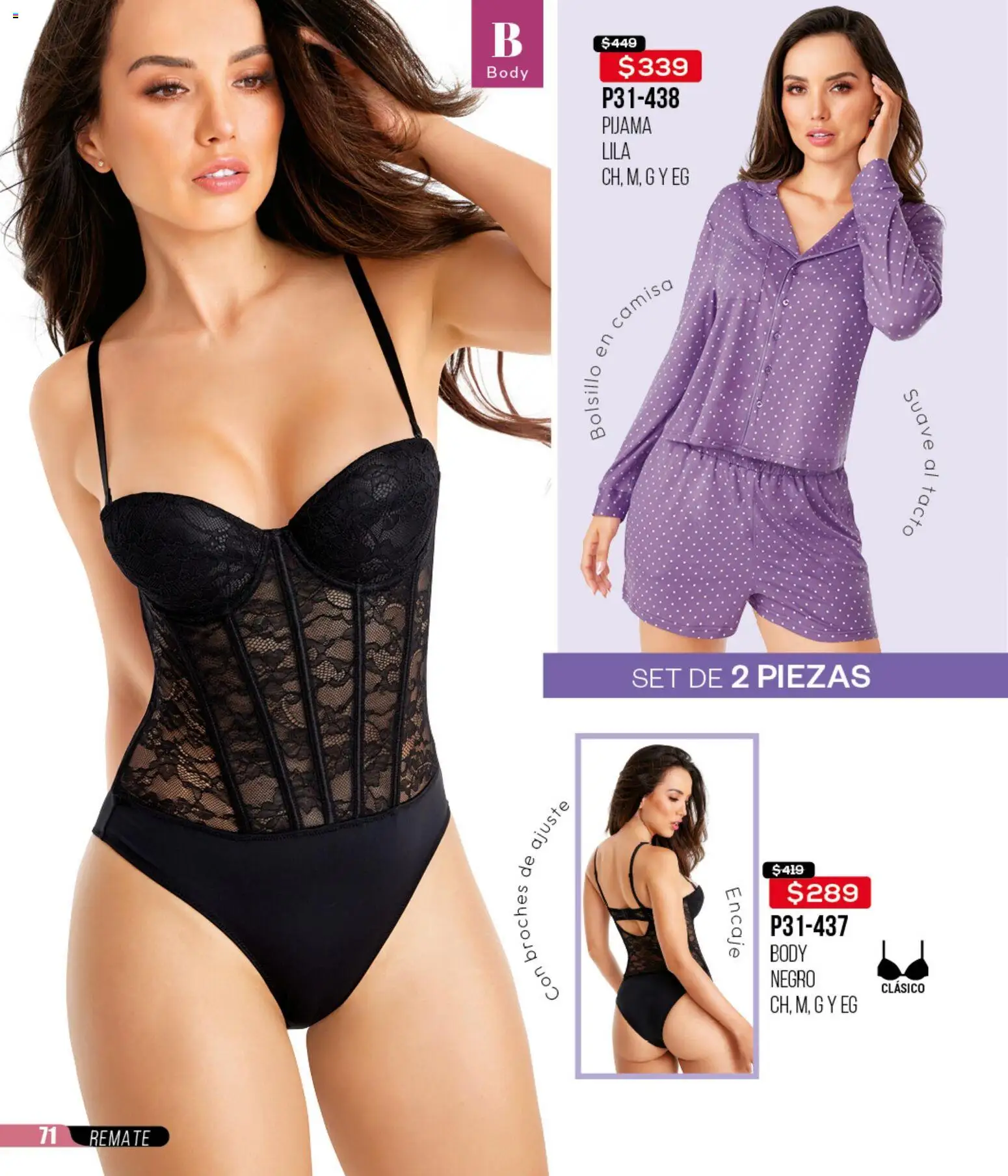 Nuevas ofertas de Cklass válidas en toda la República Mexicana desde el 10.02.2026. ¡Encuentra las mejores ofertas en Cklass catálogo Remate Digital Ropa! | Página: 72