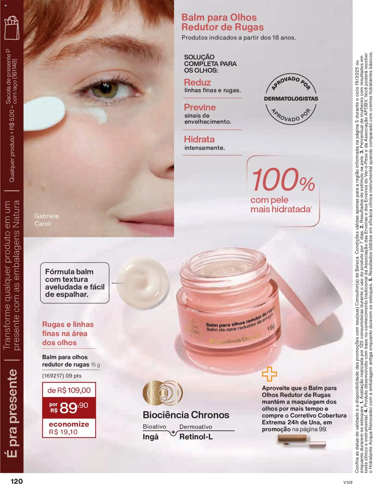 Natura Folheto - válido de 26.11.2025 | Página: 120 | Produtos: Maquiagem, Corretivo, Base