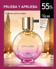Vista previa de folleto Ésika - Campaña 2 de la Ésika válido desde 27.12.2025 | Página: 55 | Productos: Aceite, Perfume