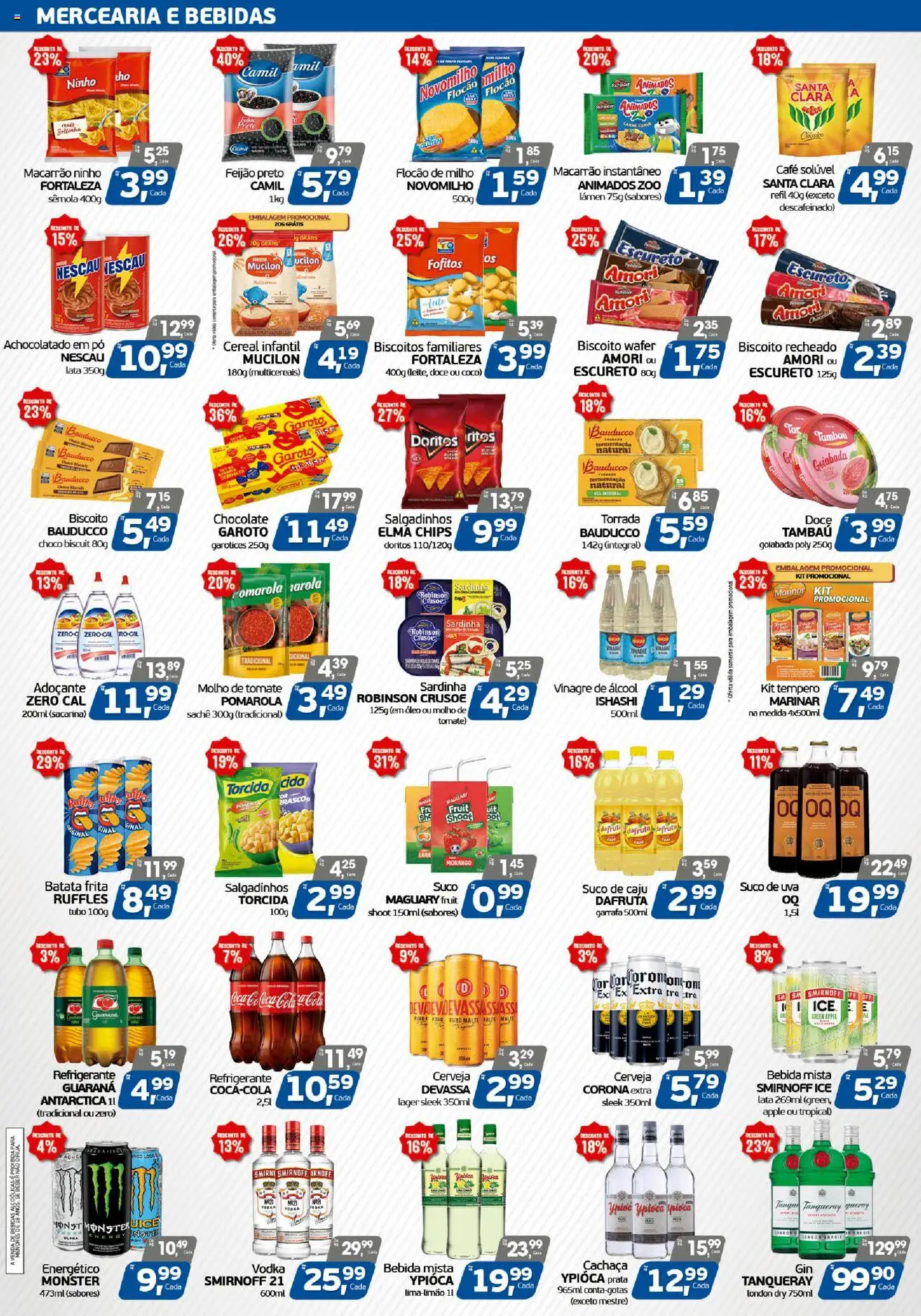 Cometa Supermercados Folheto - válido de 08.09.2025 | Página: 2 | Produtos: Elma Chips, Cola, Macarrão instantâneo, Monster