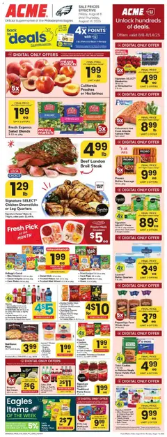 Acme Weekly Ad - NJ - valid from 08.08.2025 | Page: 1