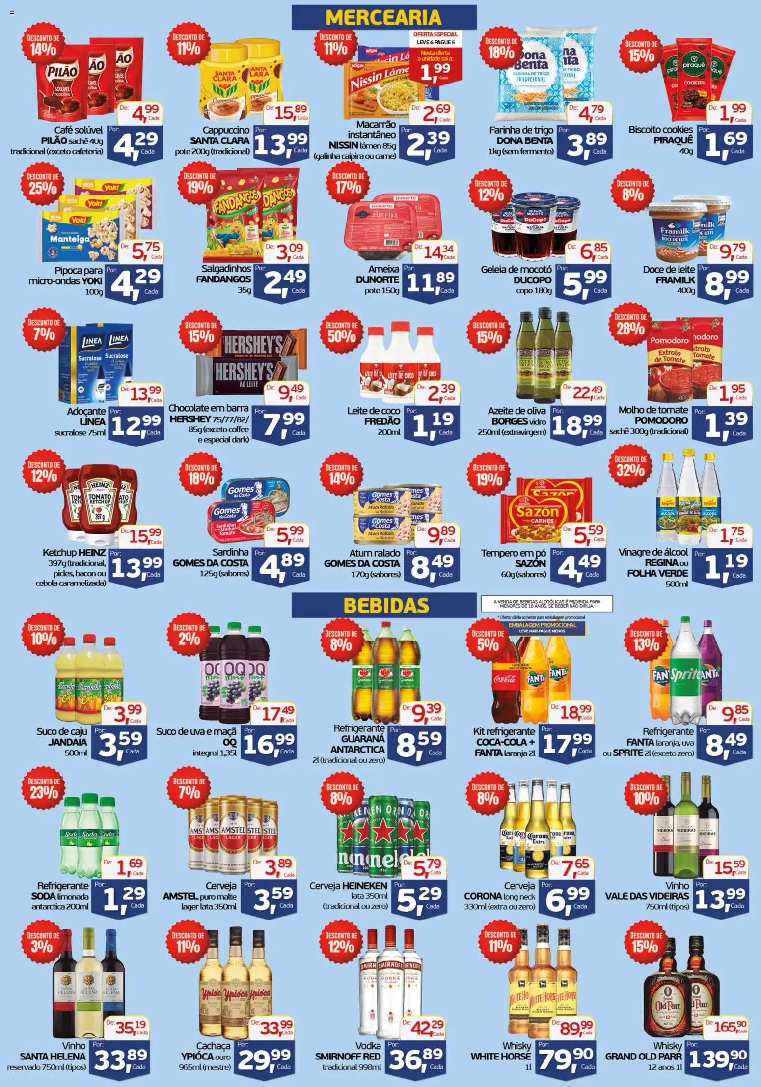 Cometa Supermercados Folheto - válido de 13.03.2026 | Página: 2 | Produtos: Coco, Cola, Chocolate, Sardinha