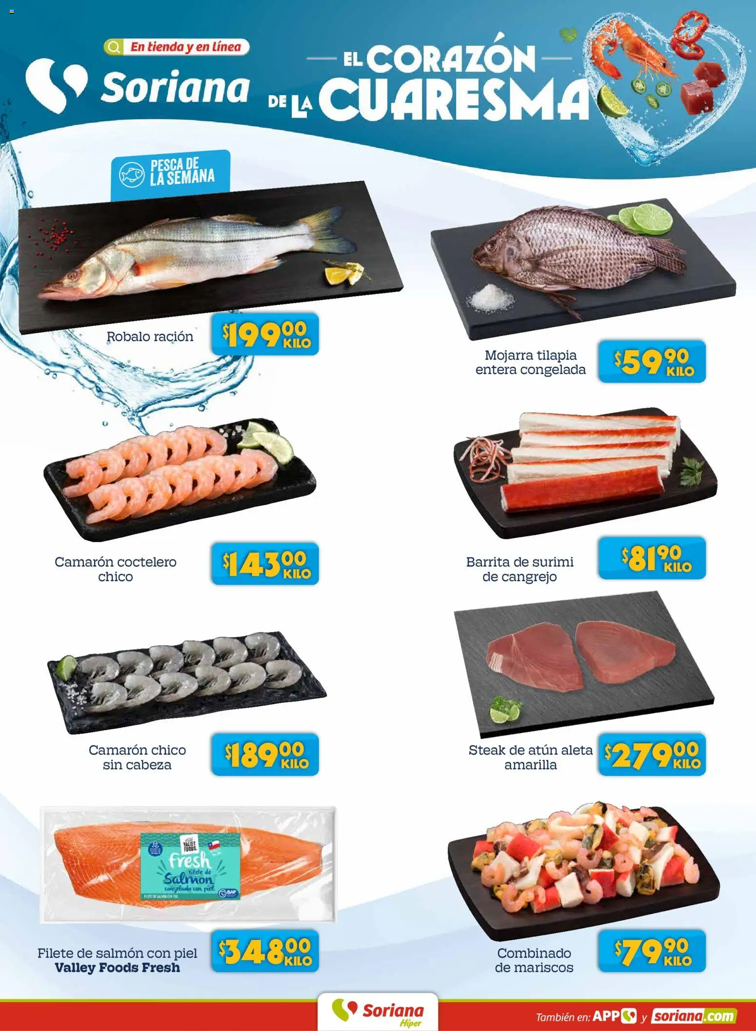 Nuevas ofertas de Soriana válidas en toda la República Mexicana desde el 10.03.2026. ¡Encuentra las mejores ofertas en Soriana Martes y Miércoles del Campo Híper: Tamaulipas (excepto Cd. Victoria y Tampico)! | Página: 4 | Productos: Atún