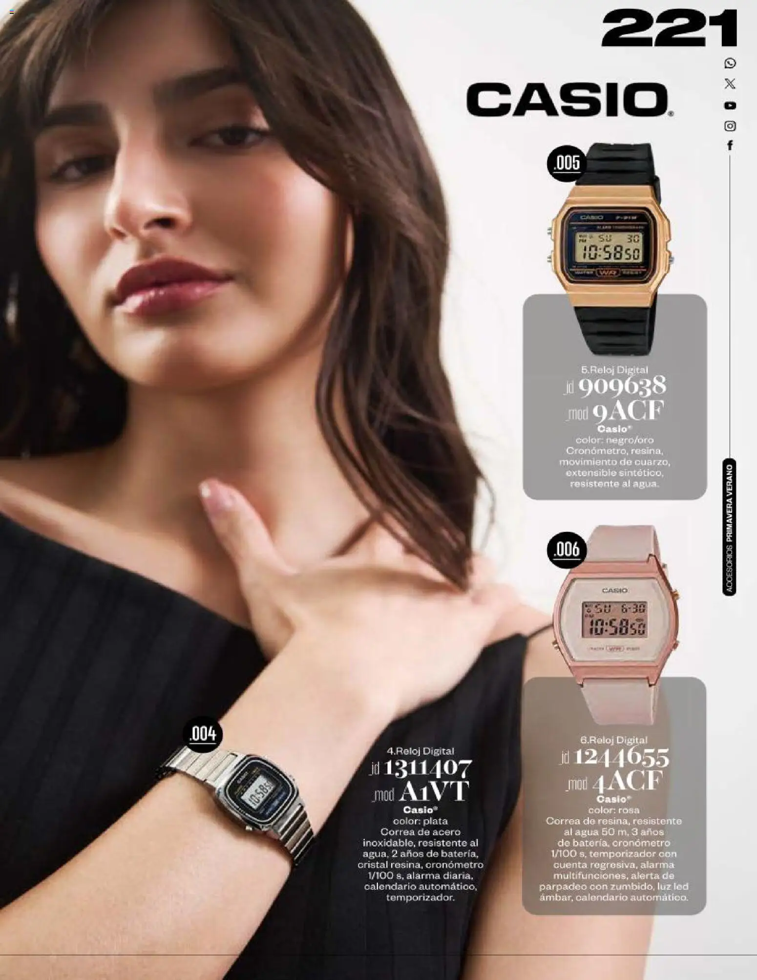 Nuevas ofertas de Price Shoes válidas en toda la República Mexicana desde el 18.04.2026. ¡Encuentra las mejores ofertas en Price Shoes catálogo Accesorios! | Página: 221 | Productos: Agua, Alarma