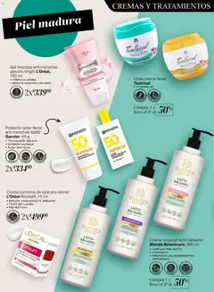 Vista previa de Soriana - Descubre tu belleza Glowing Híper Nacional, nuevo folleto de la tienda, válido en México a partir del 30.10.2025 | Página: 15 | Productos: Contorno de ojos, Crema, Bálsamo, Protector solar