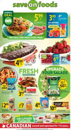 Preview of Save on foods flyer - AB from shop Save on foods valid from 09.04.2026