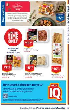 Preview of Aldi catalogue  - valid from 29.04.2026 | Page: 23 | Products: Chicken, Pork, Beef, Sausage