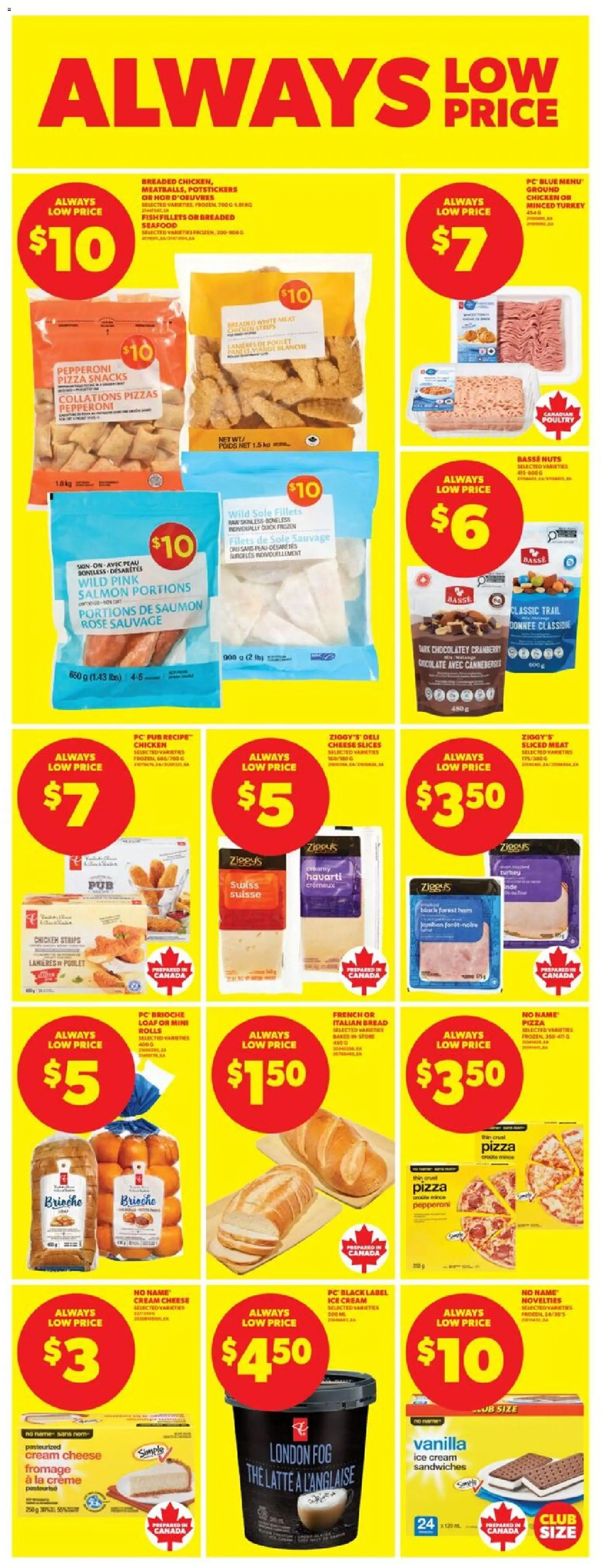 Real Canadian Superstore flyer valid from 20.11.2025 | Page: 17 | Products: Turkey, Cheese, Pizza, Chicken