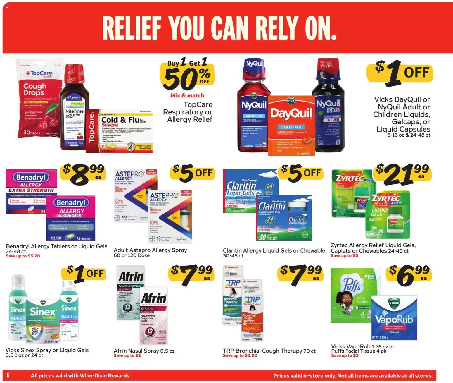 Winn Dixie In-Store Flyer - valid from 11.03.2026 | Page: 6