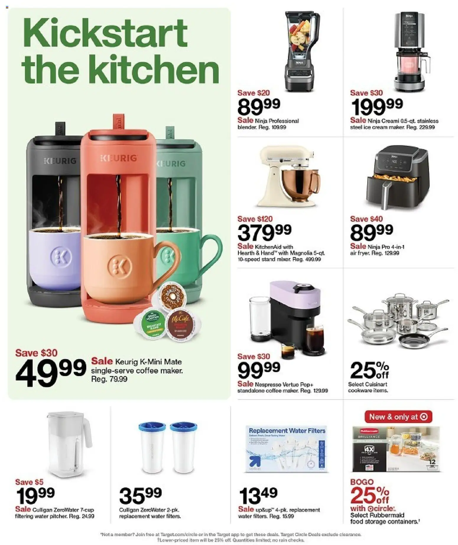 Target Weekly Ad - valid from 11.01.2026 | Page: 13 | Products: Coffee, Cream, Ice cream, Water