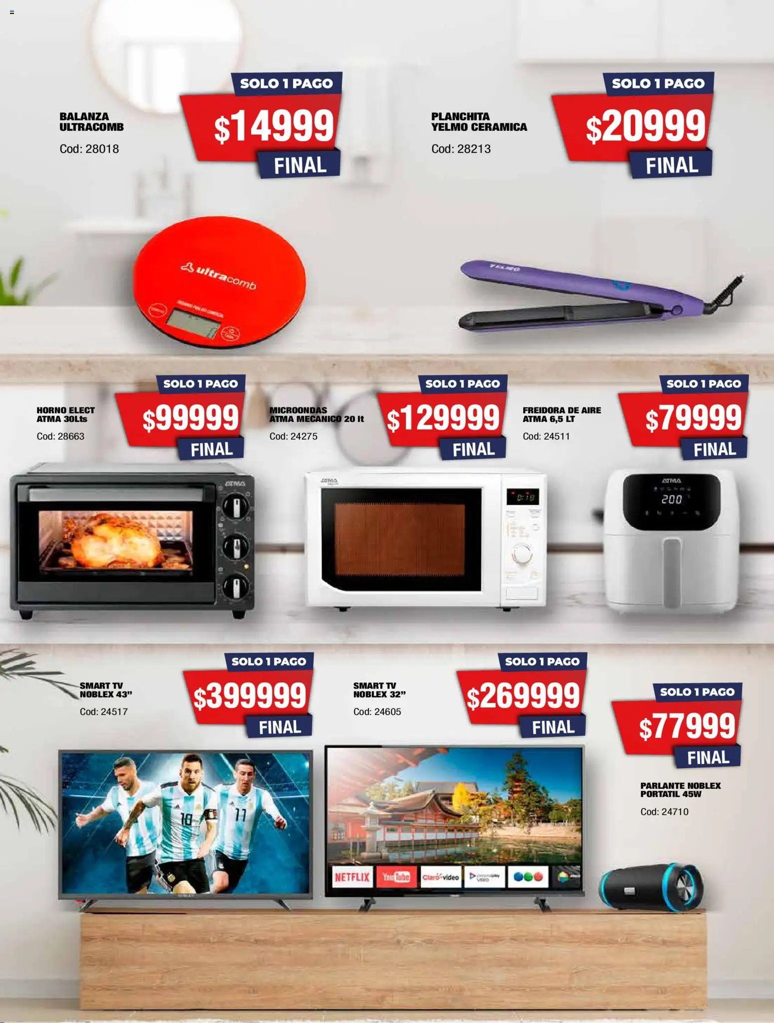 Maxiconsumo ofertas │ válido desde el 15.12.2025 | Página: 35 | Productos: Balanza, Video, Horno, Parlante