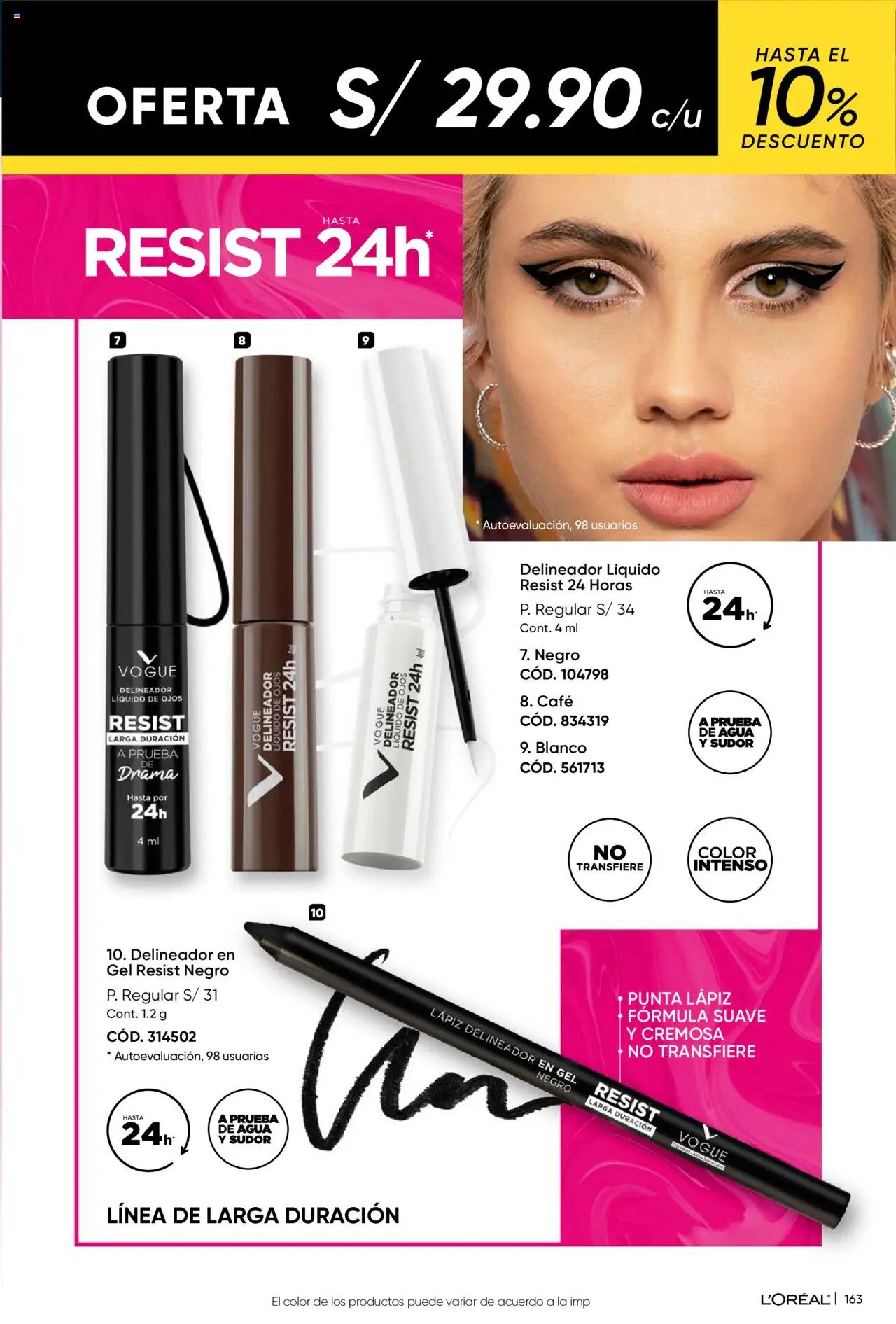 Catálogo Azzorti válido desde 28.07.2025 | Página: 165 | Productos: Delineador, Café