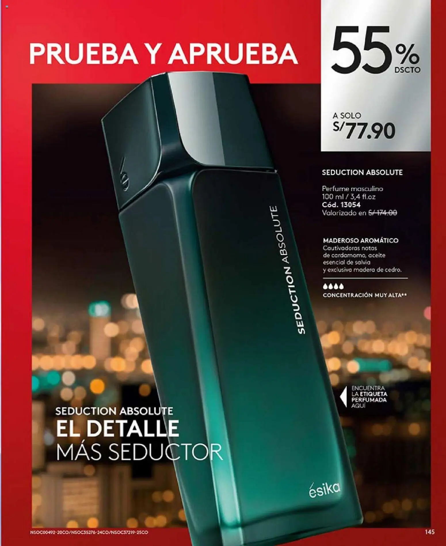 Catálogo Ésika válido desde 17.01.2026 | Página: 145 | Productos: Aceite, Perfume