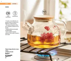 Nuevas ofertas de AVON válidas en toda la República Mexicana desde el 13.09.2025. ¡Encuentra las mejores ofertas en Tetera fuego directo rosas Vidrio., Glass teapot with rose design, suitable for direct heat.! | Página: 88 | Productos: Refrigerador, Tetera, Microondas, Té