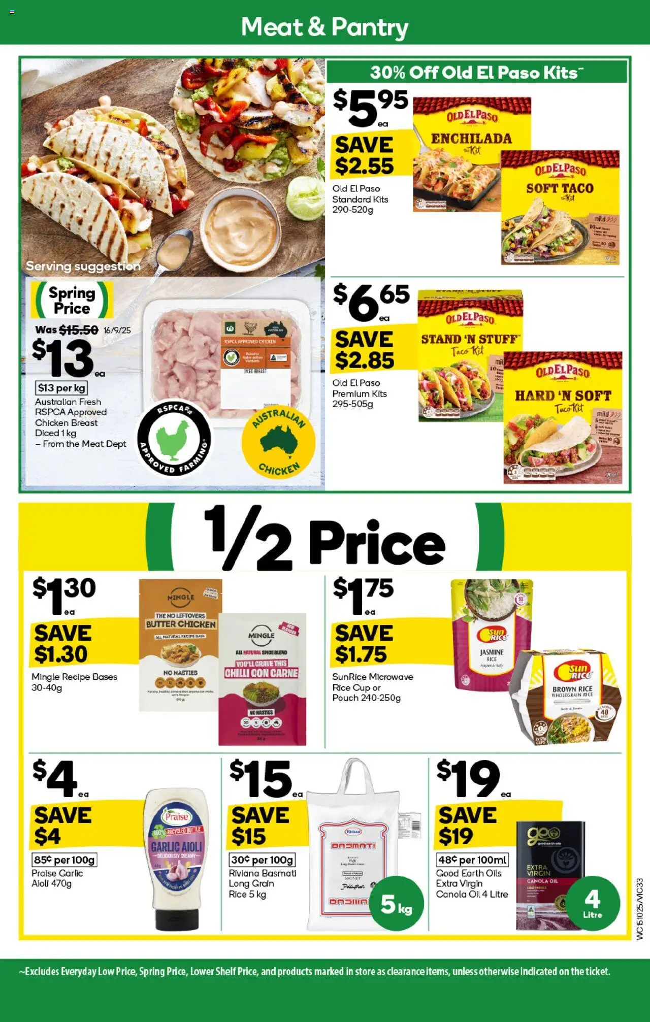 Woolworths catalogue - valid from 15.10.2025 | Page: 33 | Products: Butter, Oil, Garlic, Microwave