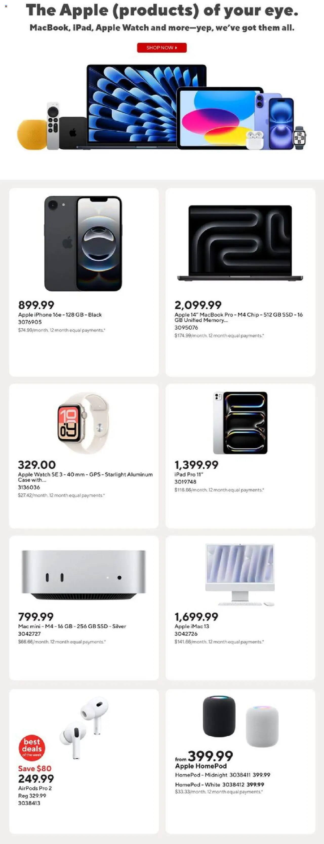 Staples flyer valid from 10.10.2025 | Page: 8 | Products: Watch, Case