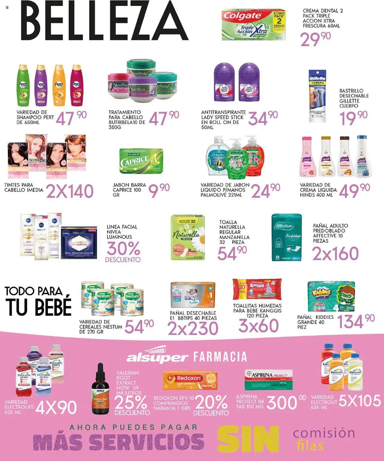 Nuevas ofertas de Alsuper válidas en toda la República Mexicana desde el 10.10.2025. ¡Encuentra las mejores ofertas en Alsuper - Folleto Chihuauha Estado! | Página: 4 | Productos: Manzana, Cereales, Toalla, Jabón