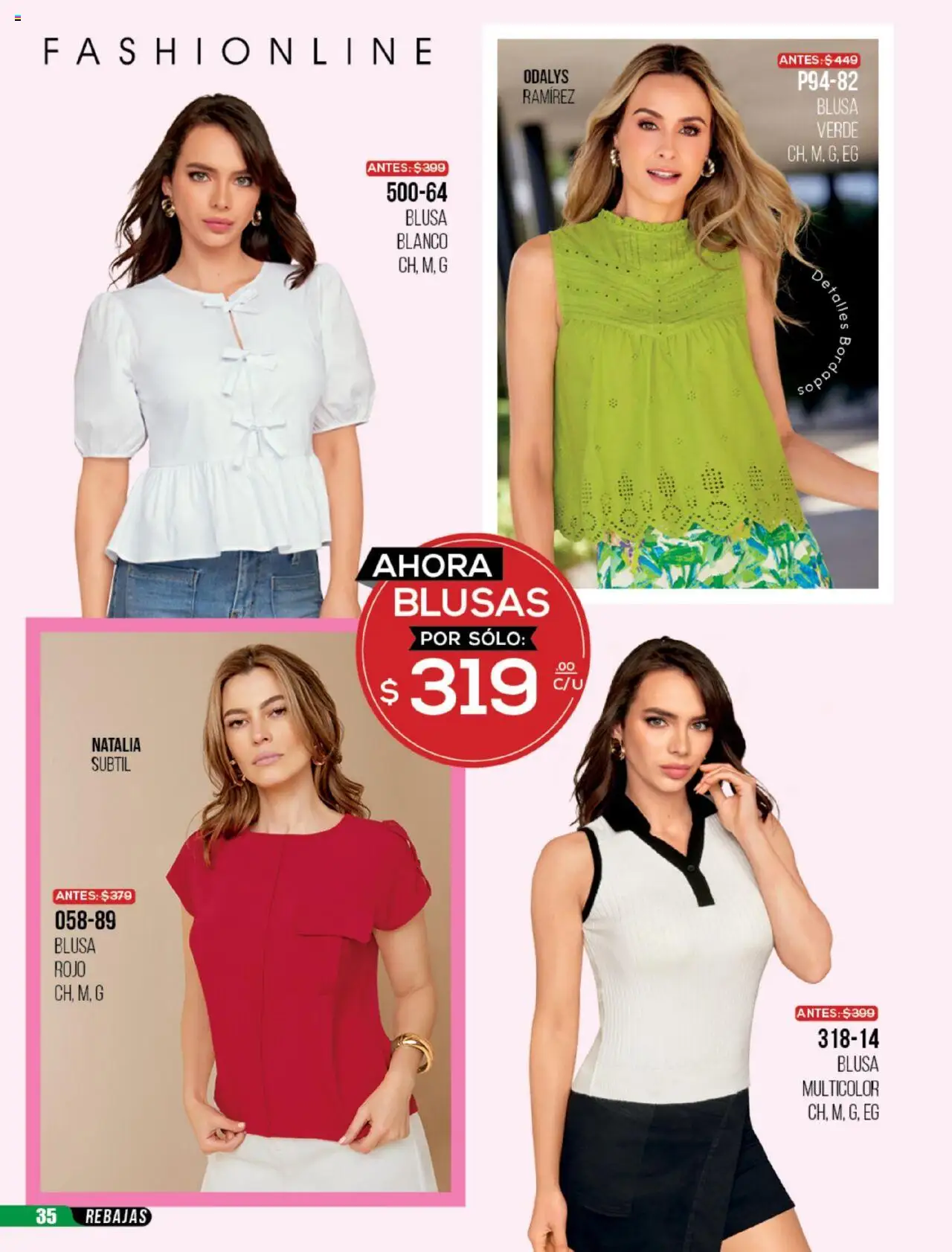 Nuevas ofertas de Cklass válidas en toda la República Mexicana desde el 30.05.2025. ¡Encuentra las mejores ofertas en Cklass catálogo Rebajas Ropa! | Página: 36 | Productos: Blusa