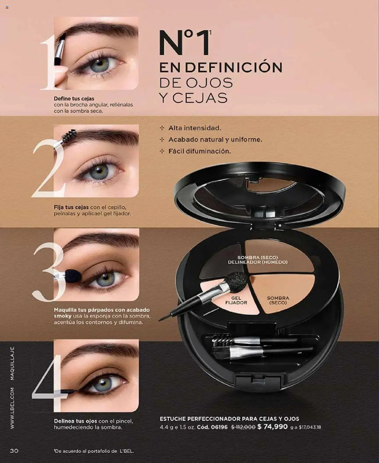 L'Bel revista - valida desde el 27.05.2025 | Página: 30 | Productos: Brocha, Maquillaje, Delineador, Perfeccionador
