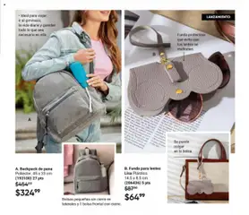 Nuevas ofertas de AVON válidas en toda la República Mexicana desde el 13.09.2025. ¡Encuentra las mejores ofertas en Funda para lentes Lisa, Plástico. 14.5 x 8.5 cm (206436) 5 pts! | Página: 143 | Productos: Lentes, Bolsa, Funda