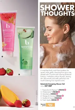 Preview of Nutrimetics Catalogue Beauty that works - valid from 26.02.2026 | Page: 25 | Products: Shower, Shower gel, Passionfruit, Mango