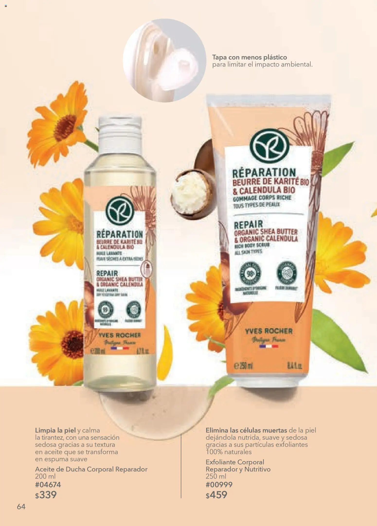 Nuevas ofertas de Yves Rocher válidas en toda la República Mexicana desde el 30.12.2025. ¡Encuentra las mejores ofertas en Yves Rocher campaña 1 2026! | Página: 66 | Productos: Exfoliante corporal, Aceite, Espuma