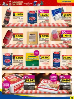 Vista previa Carrefour Maxi catálogo válido desde el 08.12.2025 | Página: 16 | Productos: Mortadela, Panceta, Queso, Salame