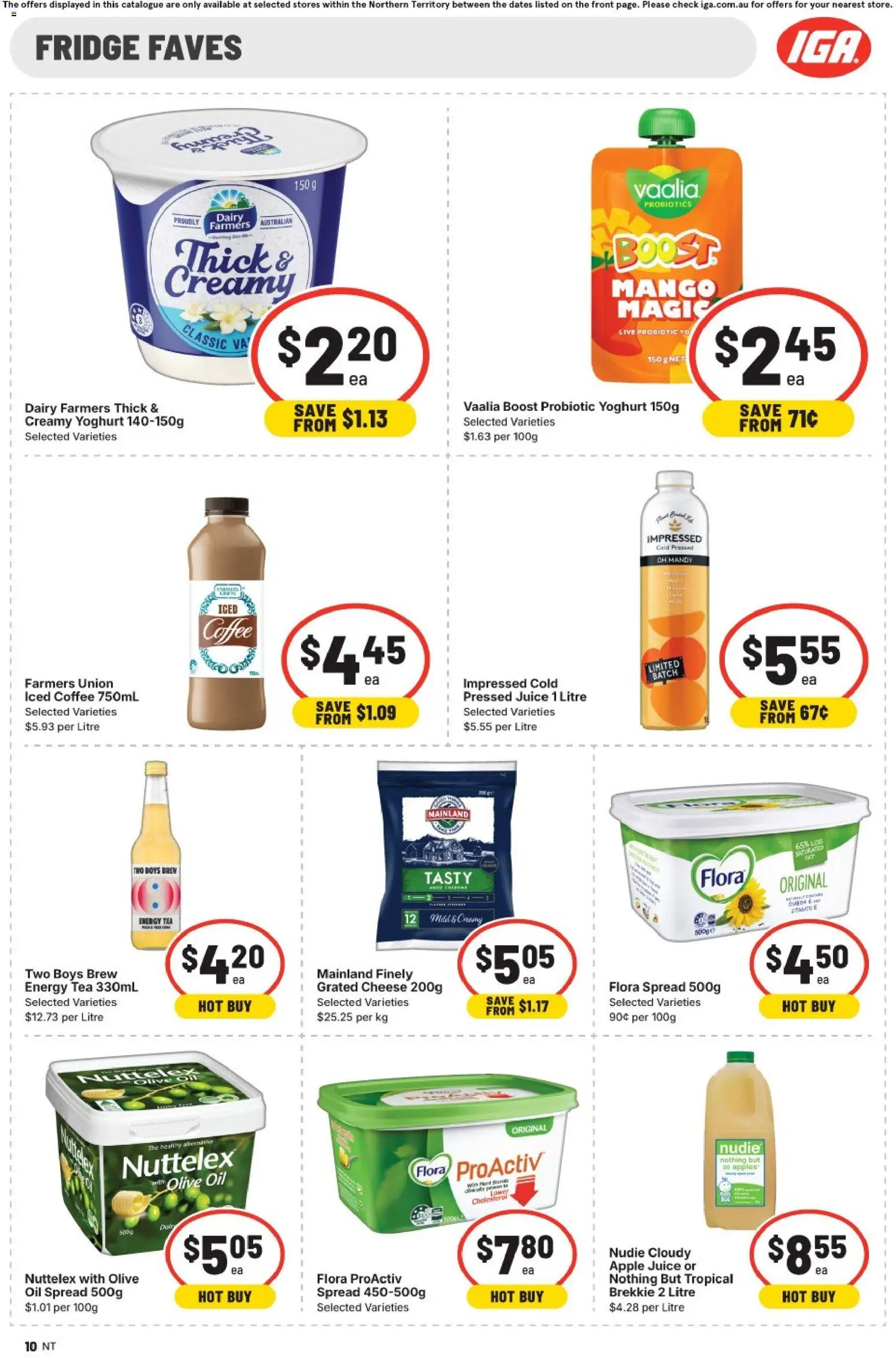 IGA catalogue - valid from 31.12.2025 | Page: 10 | Products: Yoghurt, Rice, Noodles, UPS