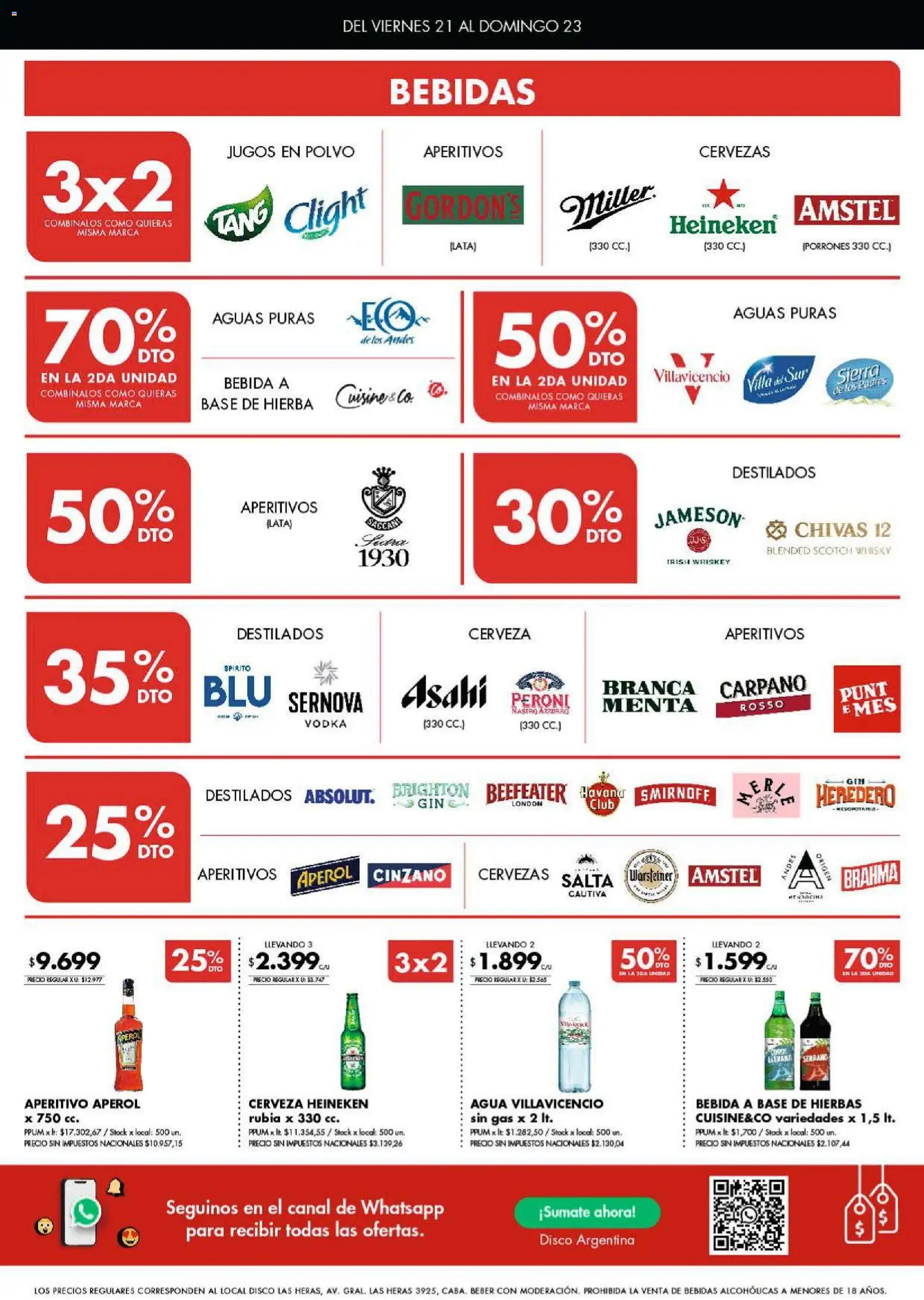 Disco - Ofertas  │ válido desde el 21.11.2025 | Página: 5 | Productos: Whisky, Disco, Polvo, Whiskey