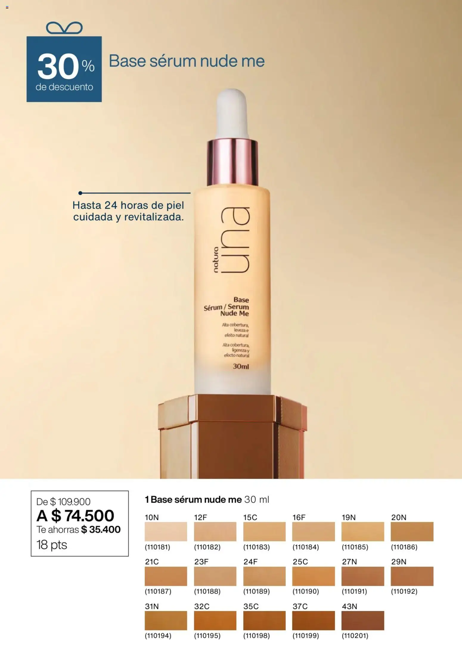 Natura revista - valida desde el 01.03.2026 | Página: 16 | Productos: Té, Serum