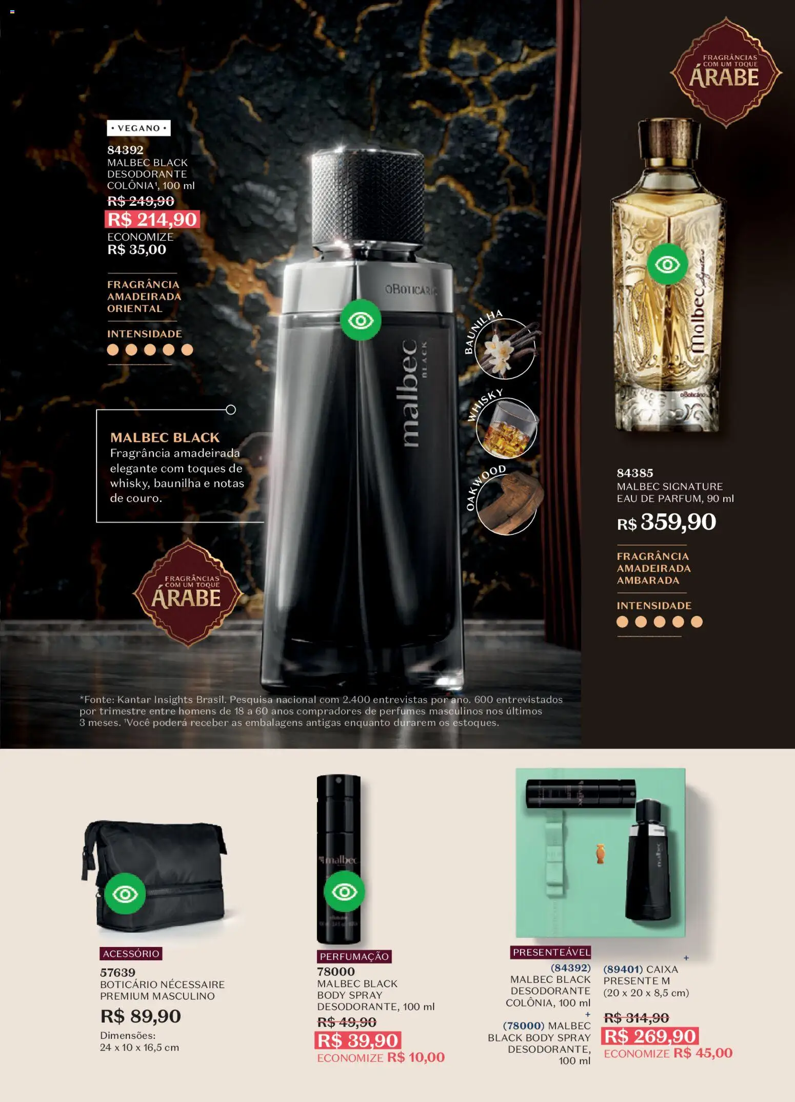 O Boticário Folheto - válido de 19.01.2026 | Página: 15 | Produtos: Fragrância, Whisky, Desodorante, Caixa