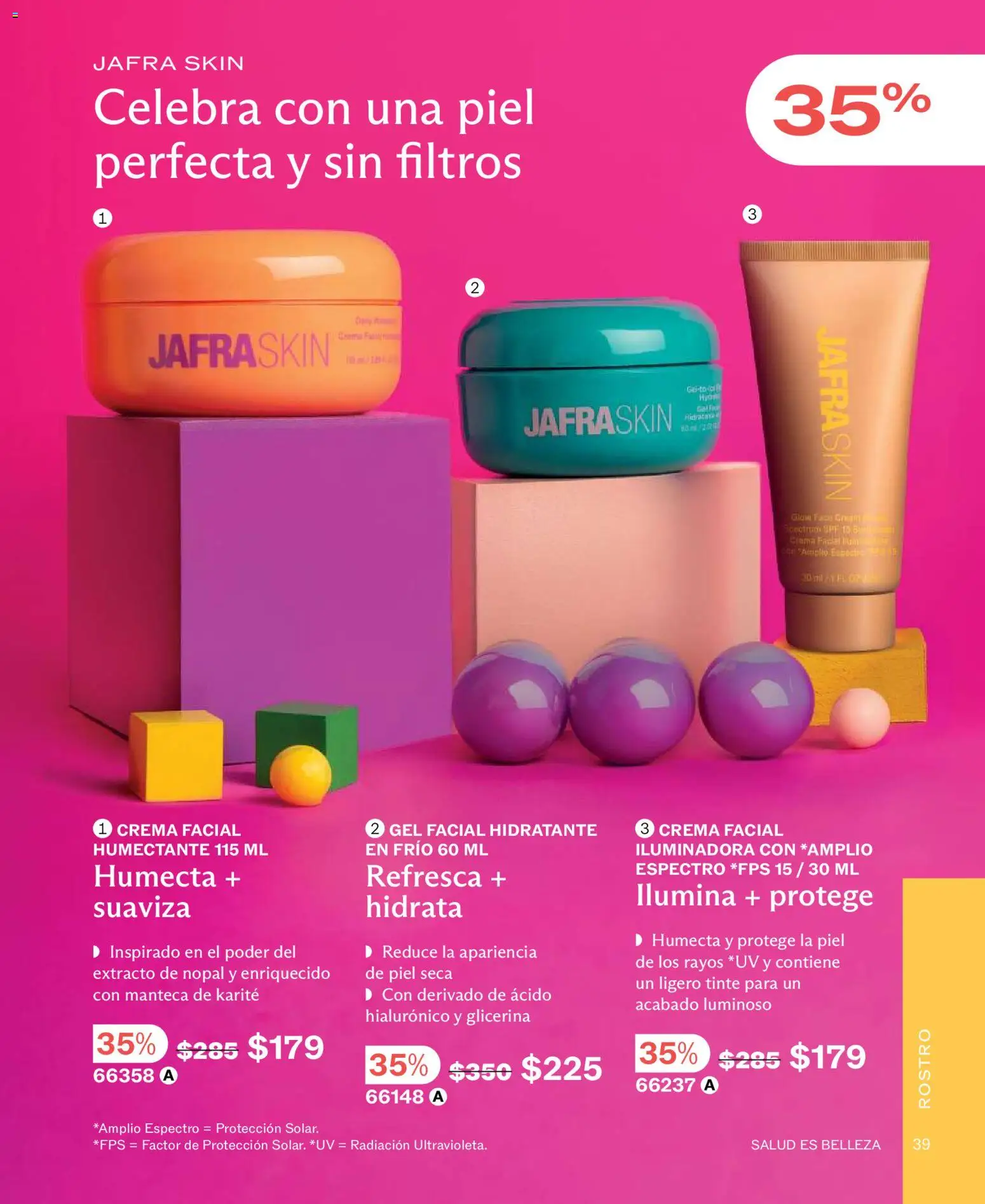 Nuevas ofertas de JAFRA válidas en toda la República Mexicana desde el 01.12.2025. ¡Encuentra las mejores ofertas en JAFRA catálogo! | Página: 39