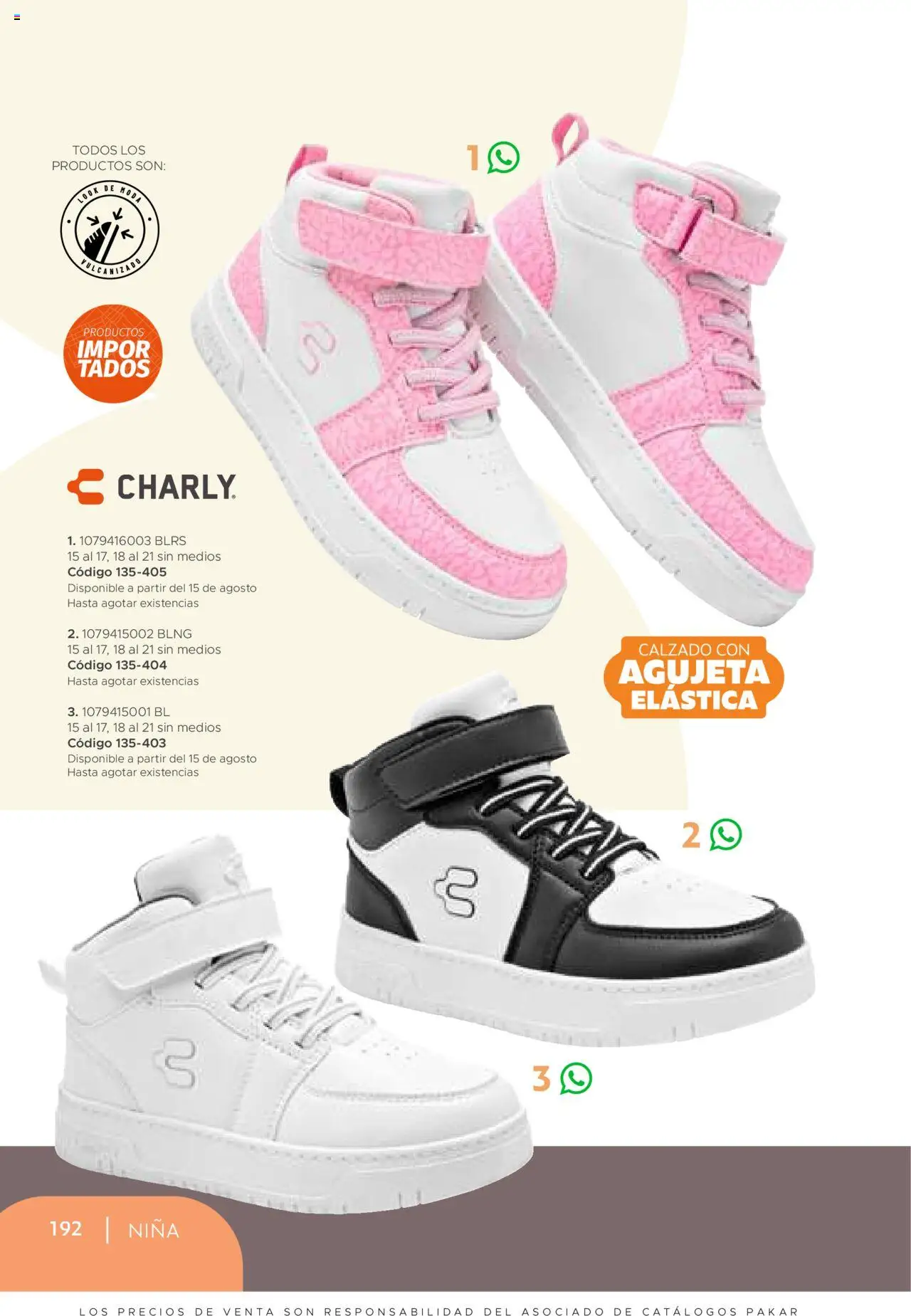 Nuevas ofertas de SC Pakar válidas en toda la República Mexicana desde el 24.07.2025. ¡Encuentra las mejores ofertas en SC Pakar - Catálogo Nina otoño / invierno! | Página: 192