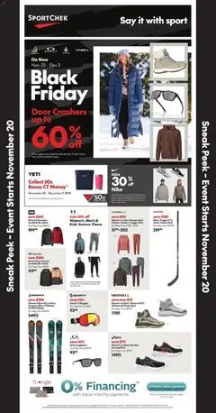 Preview of Sport Chek - Black Friday  from shop Sport Chek valid from 20.11.2025