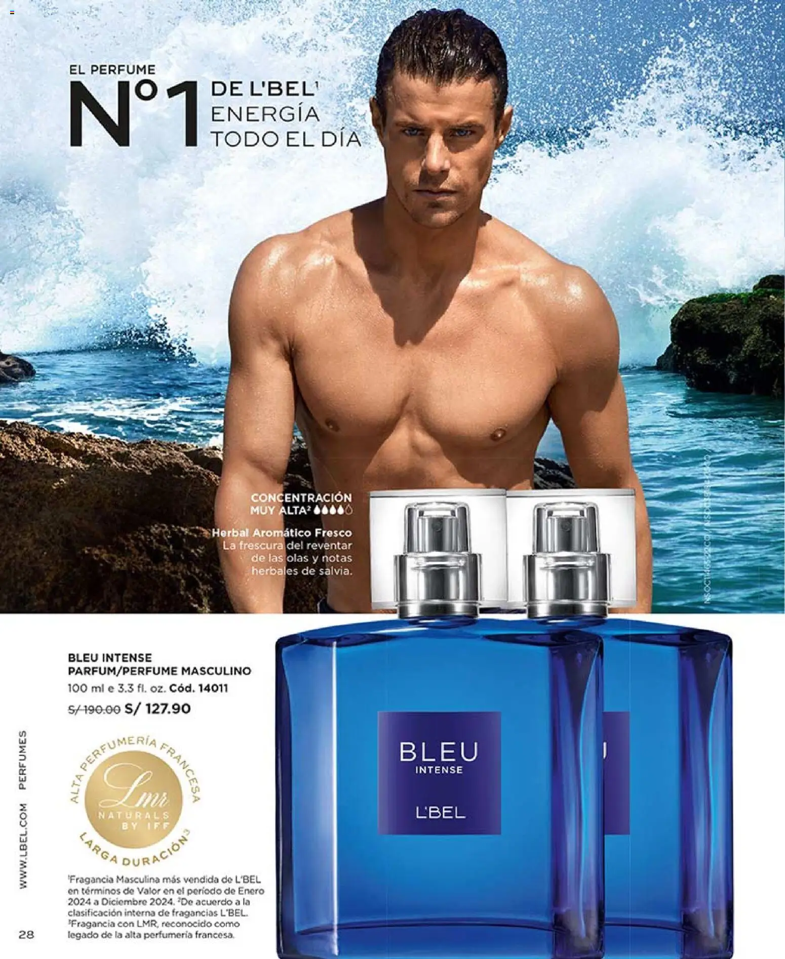 Catálogo L'Bel válido desde 04.04.2026 | Página: 28 | Productos: Perfume, Fragancia