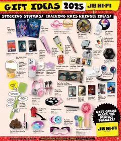Preview of JB Hi-Fi Chrissy Gift Ideas 2025 - valid from 01.12.2025 | Page: 47 | Products: Hat, Phone, Usb, Fan