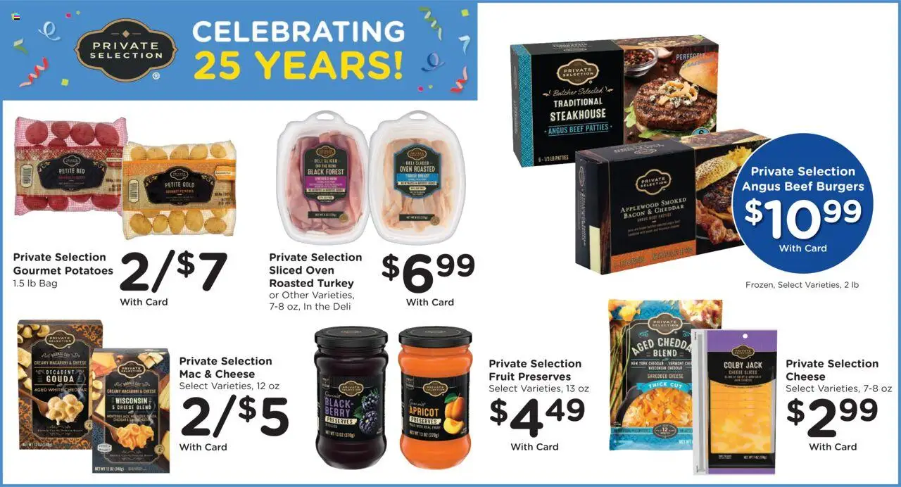 King Soopers Weekly Ad - valid from 08.10.2025 | Page: 6 | Products: Cheese, Beef, Potatoes, Bag