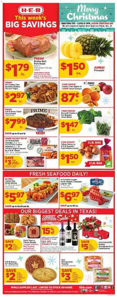 Preview of H-E-B weekly ads valid from 17.12.2025