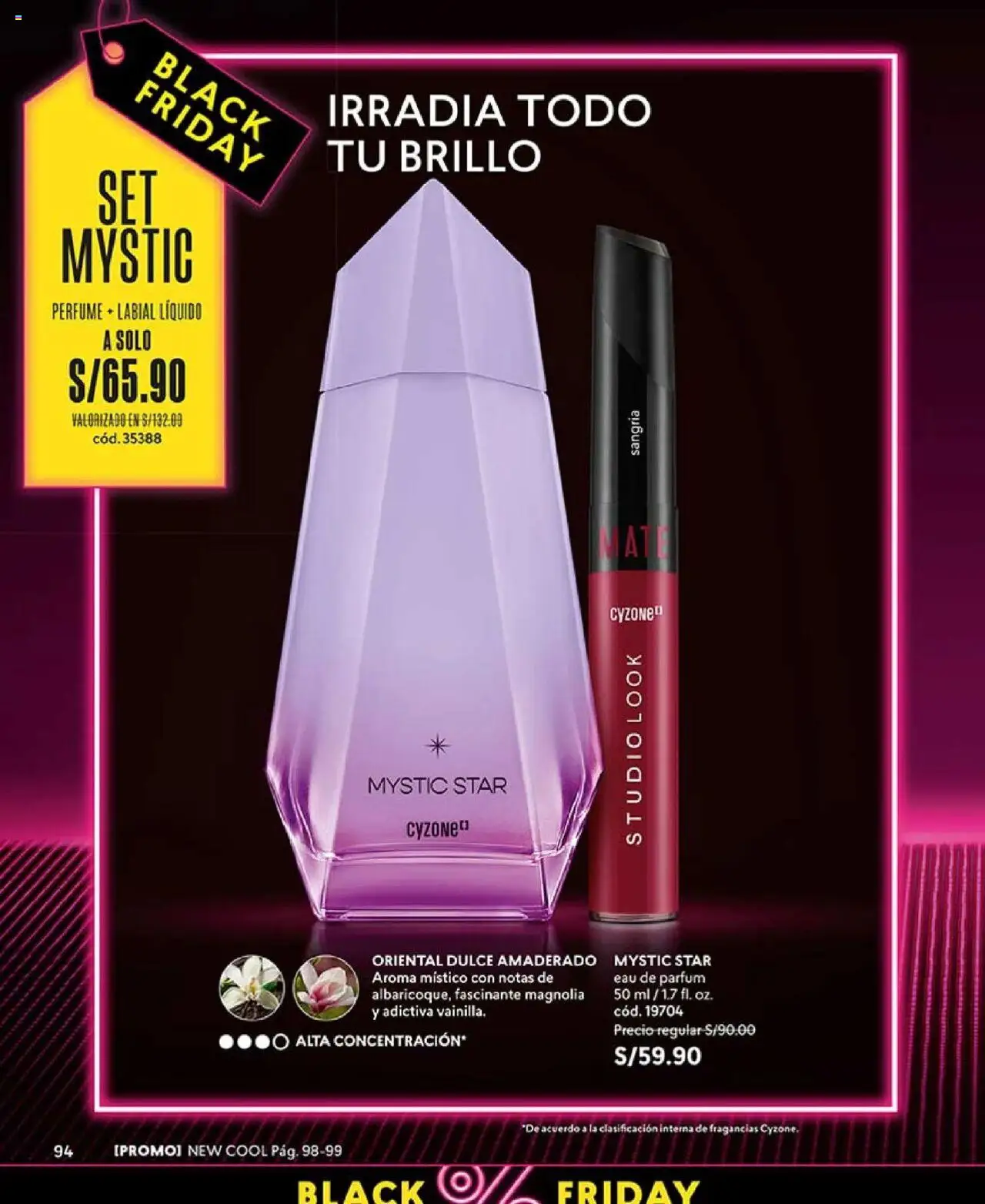 Catálogo CyZone válido desde 03.10.2025 | Página: 108 | Productos: Perfume