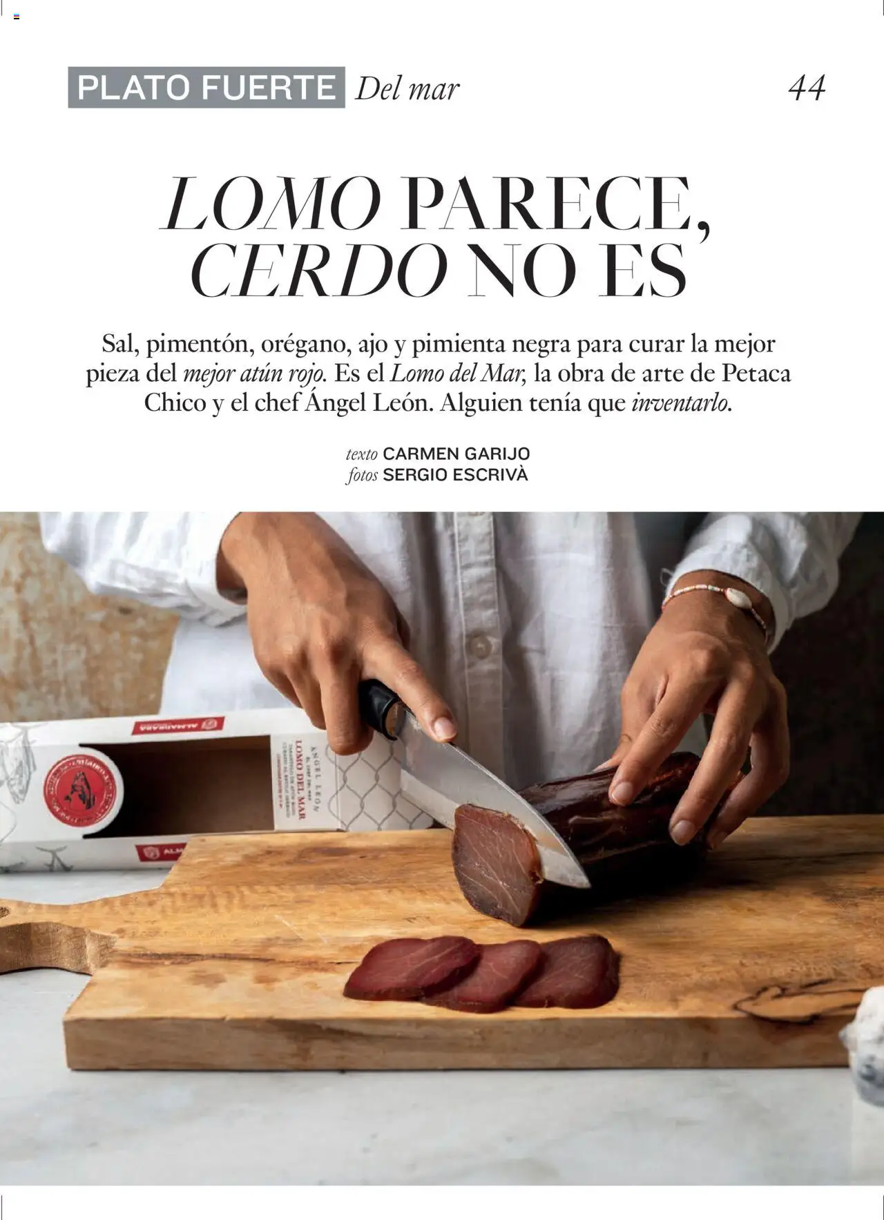 Nuevas ofertas de El Corte Inglés válidas en toda la República Mexicana desde el 29.09.2025. ¡Encuentra las mejores ofertas en El Corte Inglés - Catálogo Gourmet Magazine Otoño! | Página: 44 | Productos: Atún, Pimienta, Ajo, Cerdo