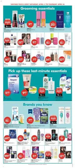 Preview of Shoppers weekly flyer / circulaire from shop Shoppers valid from 10.04.2026 | Page: 18 | Products: Cream, Antiperspirant, Bath, Shower