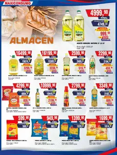 Vista previa Maxiconsumo ofertas válido desde el 23.03.2026 | Página: 3 | Productos: Harina, Aceite, Té, Fideos