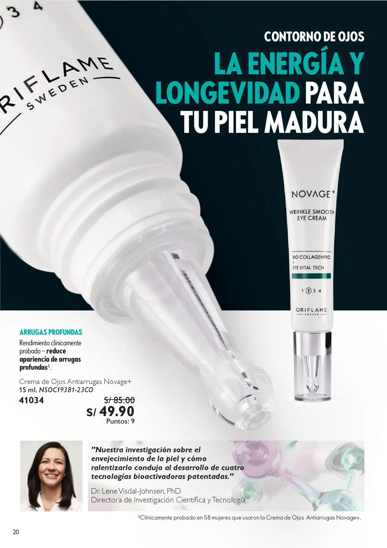 Catálogo Oriflame válido desde 04.10.2025 | Página: 20 | Productos: Crema