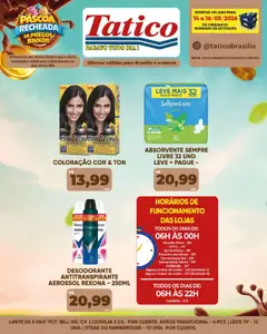 Tatico ofertas Páscoa - Pré-Visualização do folheto da loja Tatico, válido de 14.03.2026 | Página: 23 | Produtos: Leite, Cerveja, Rexona, Absorvente