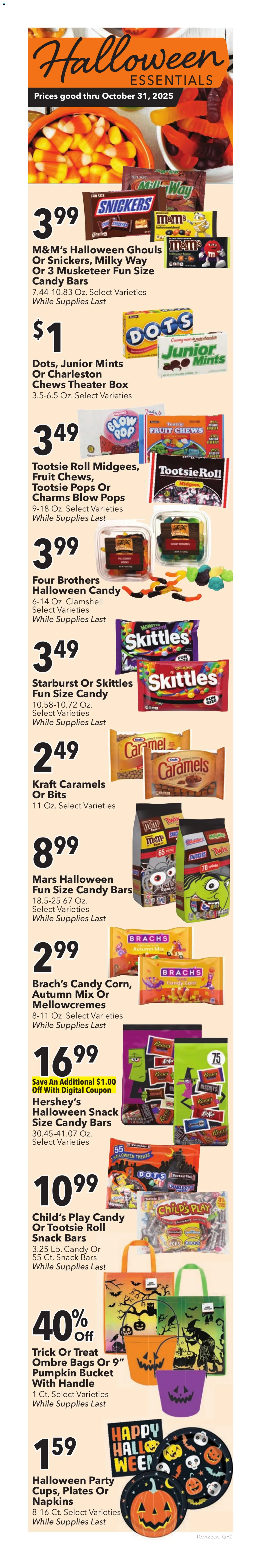 Cash Wise Weekly Ad - valid from 29.10.2025 | Page: 3 | Products: Corn, Box, Pumpkin