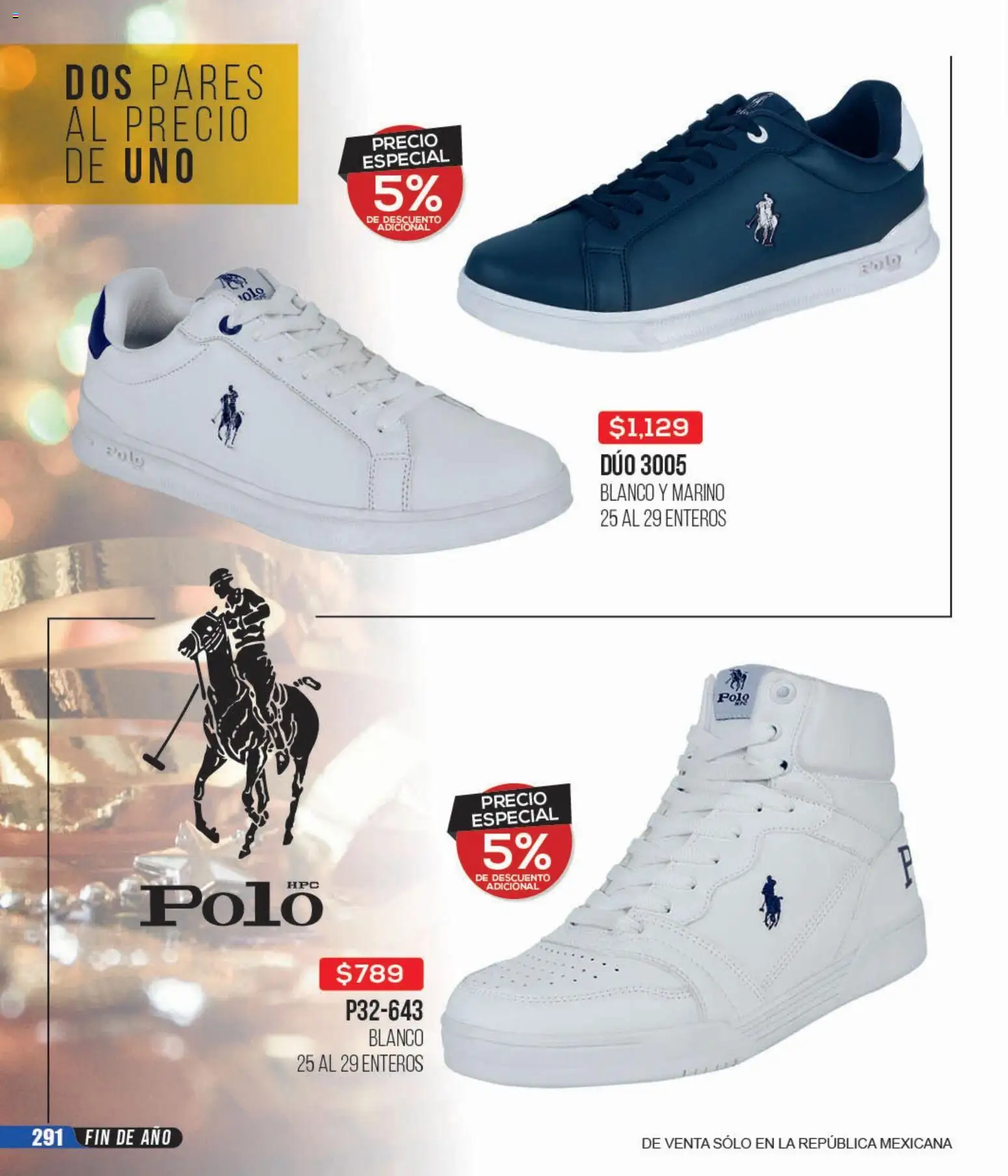 Nuevas ofertas de Cklass válidas en toda la República Mexicana desde el 15.12.2025. ¡Encuentra las mejores ofertas en Cklass catálogo Rebajas fin de año calzado! | Página: 292