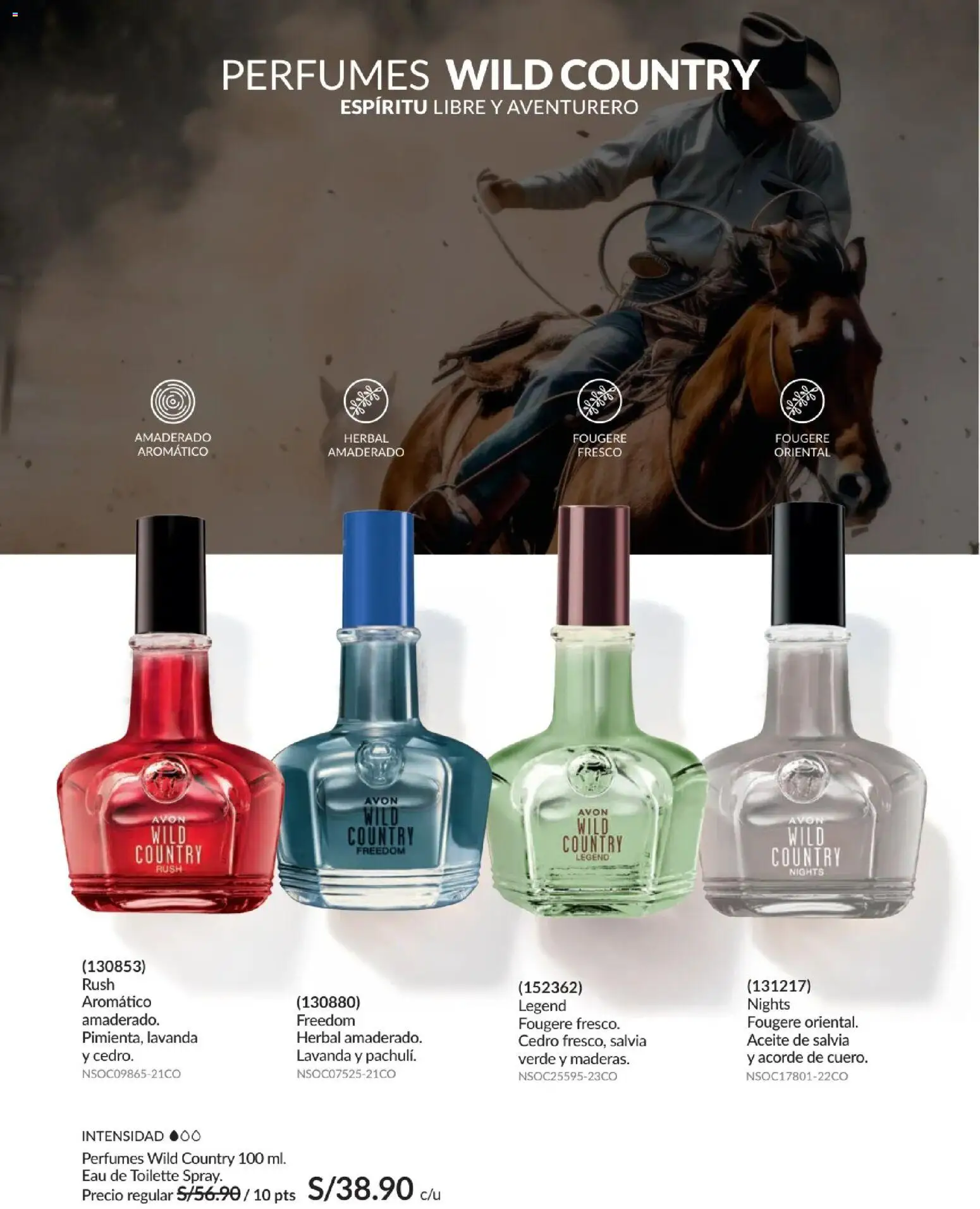 Catálogo Avon válido desde 01.02.2026 | Página: 103 | Productos: Aceite, EAU de Toilette